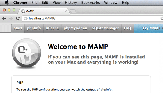 Setting Apache to use Port 80 in MAMP